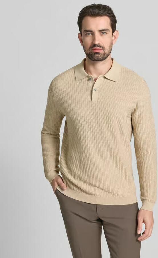 Christian Berg Men Gebreide pullover met polokraag - Foto 2