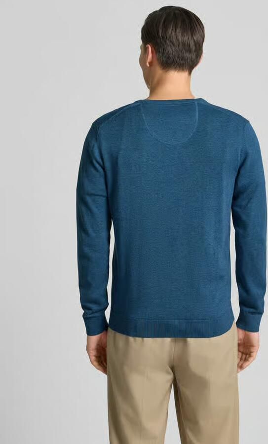 Christian Berg Men Gebreide pullover met V-hals - Foto 4