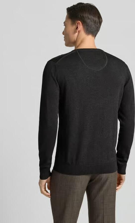 Christian Berg Men Gebreide pullover met V-hals