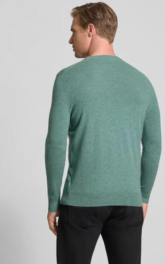 Christian Berg Men Gebreide pullover van een mix van wol en kasjmier
