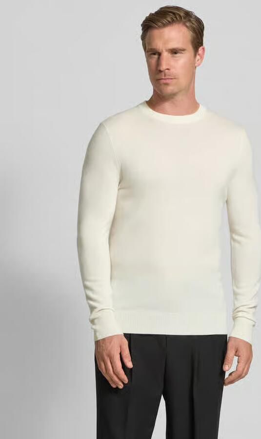 Christian Berg Men Gebreide pullover van een mix van wol en kasjmier - Foto 2