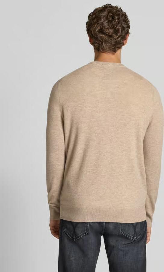 Christian Berg Men Gebreide pullover van een mix van wol en kasjmier