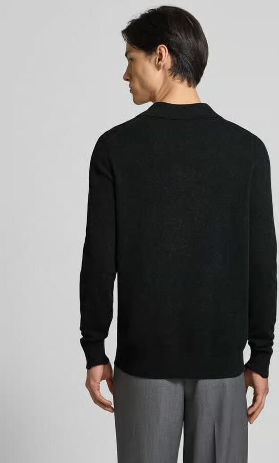 Christian Berg Men Gebreide pullover van een mix van wol en kasjmier