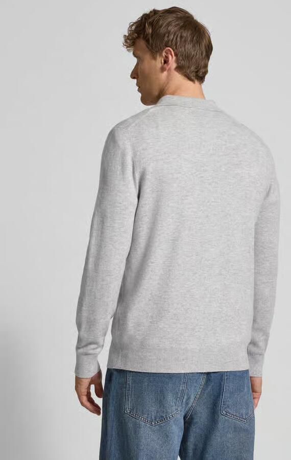 Christian Berg Men Gebreide pullover van een mix van wol en kasjmier