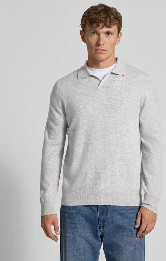 Christian Berg Men Gebreide pullover van een mix van wol en kasjmier - Foto 2