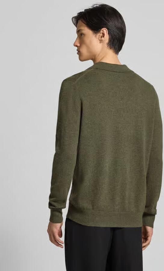 Christian Berg Men Gebreide pullover van mix van wol en kasjmier