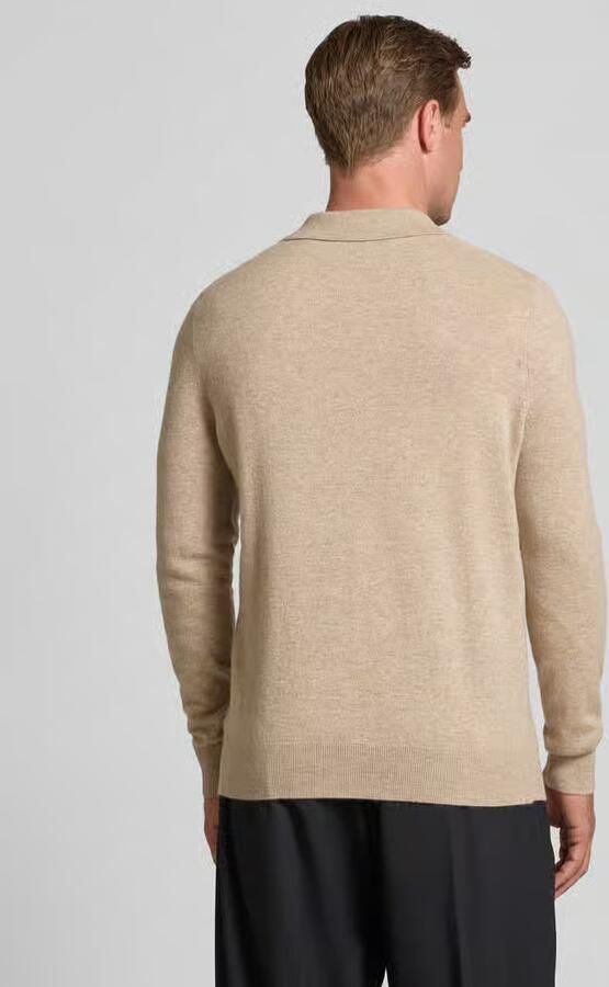 Christian Berg Men Gebreide pullover van mix van wol en kasjmier