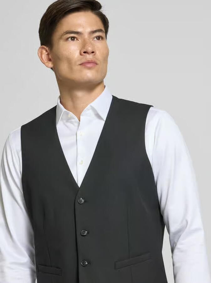 Christian Berg Men Gilet met knoopsluiting