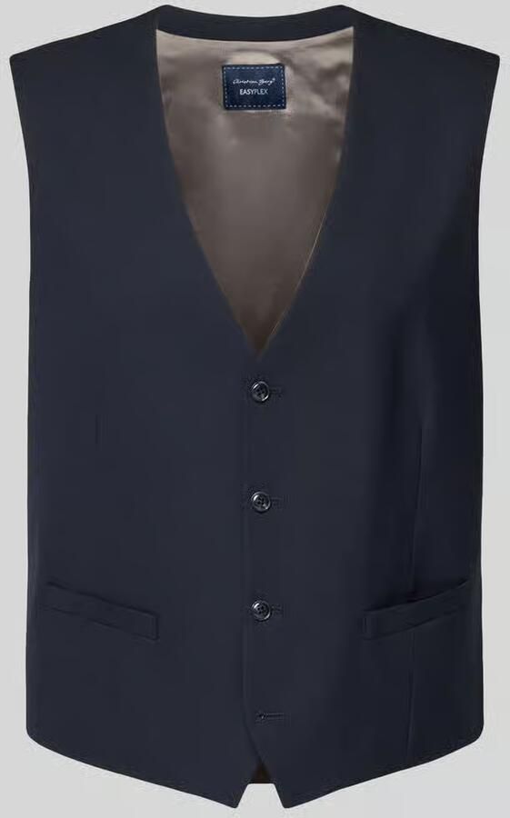 Christian Berg Men Gilet met knoopsluiting