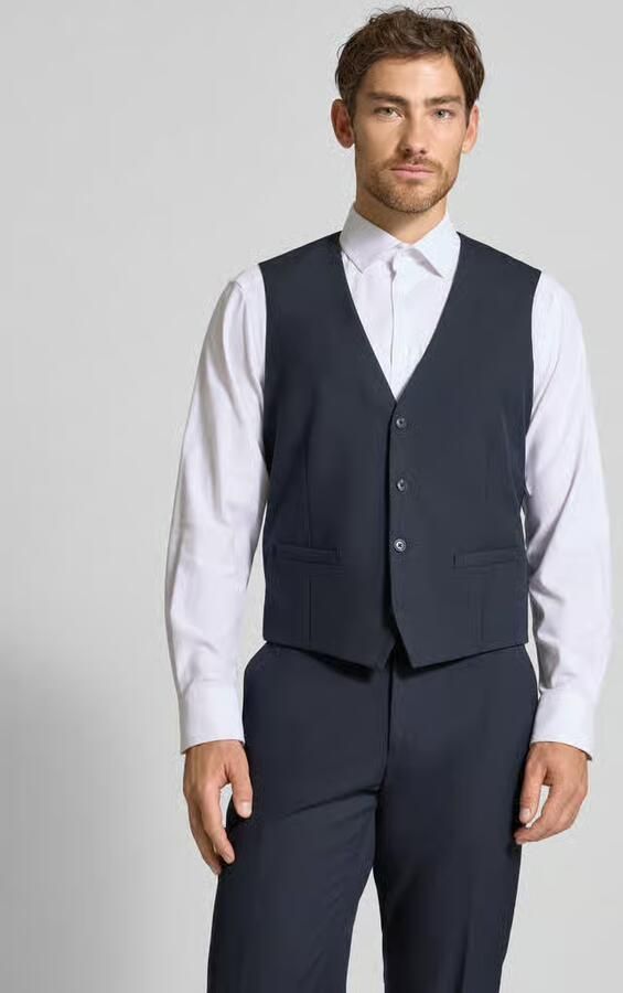 Christian Berg Men Gilet met knoopsluiting - Foto 2