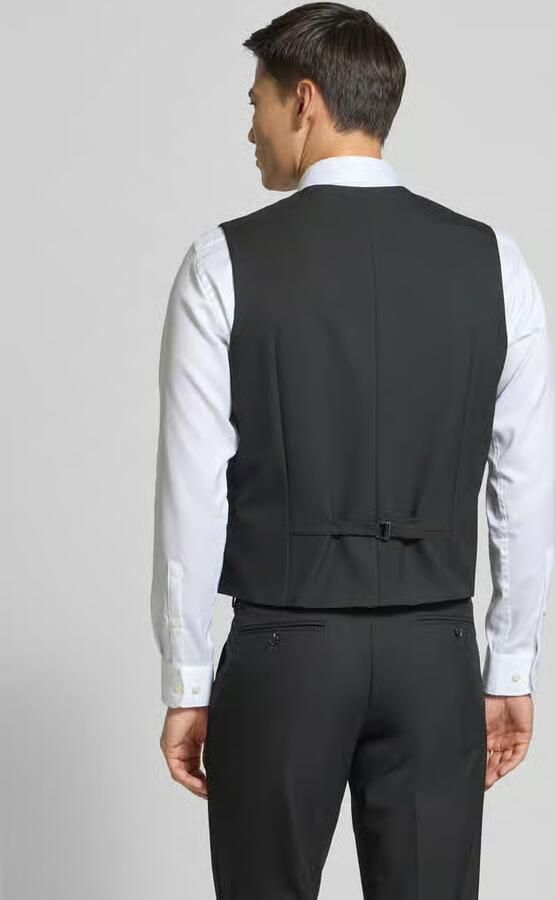 Christian Berg Men Gilet met knoopsluiting