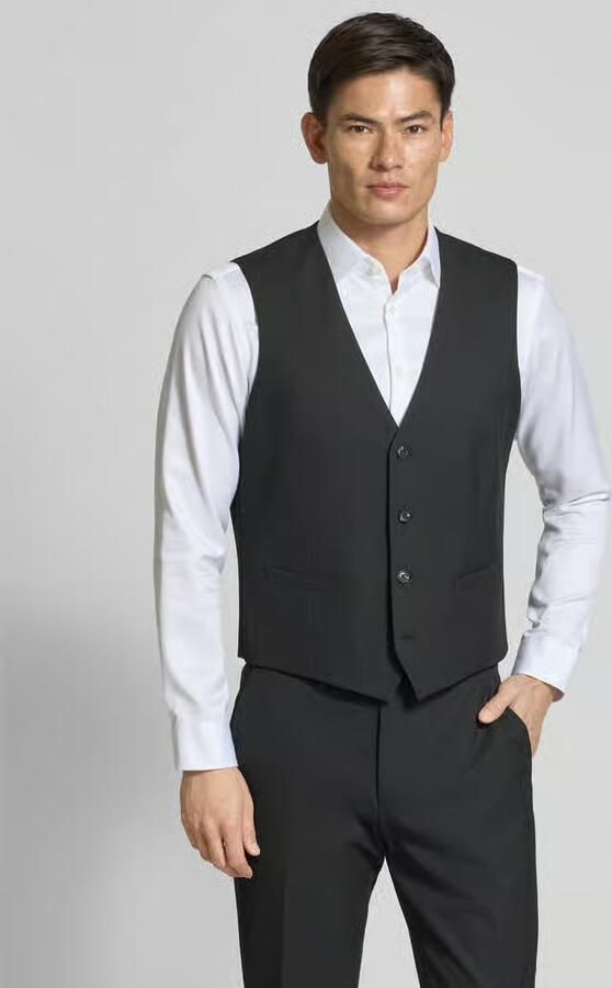 Christian Berg Men Gilet met knoopsluiting - Foto 2