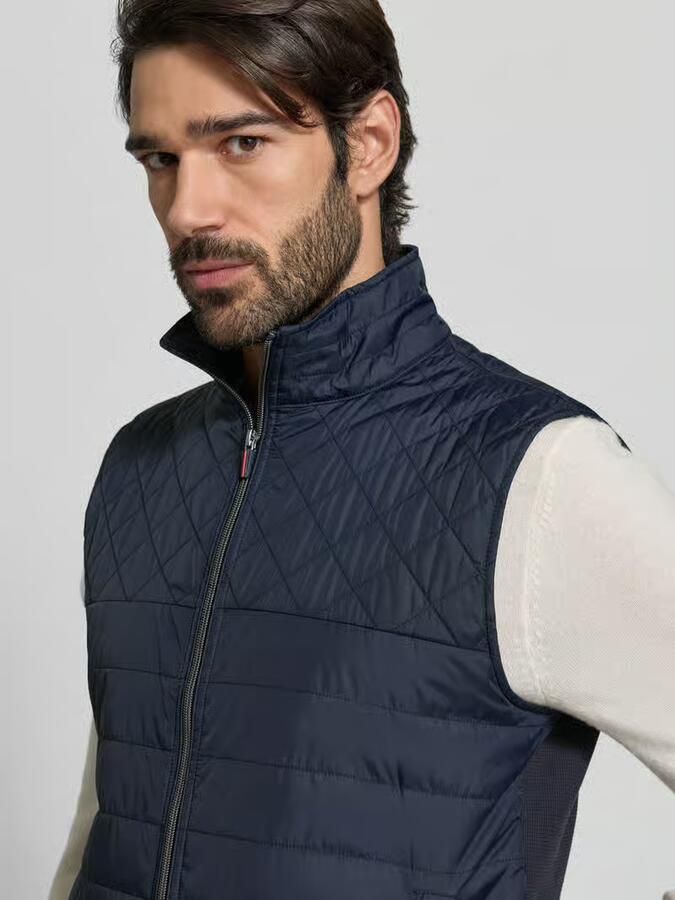 Christian Berg Men Bodywarmer met opstaande kraag