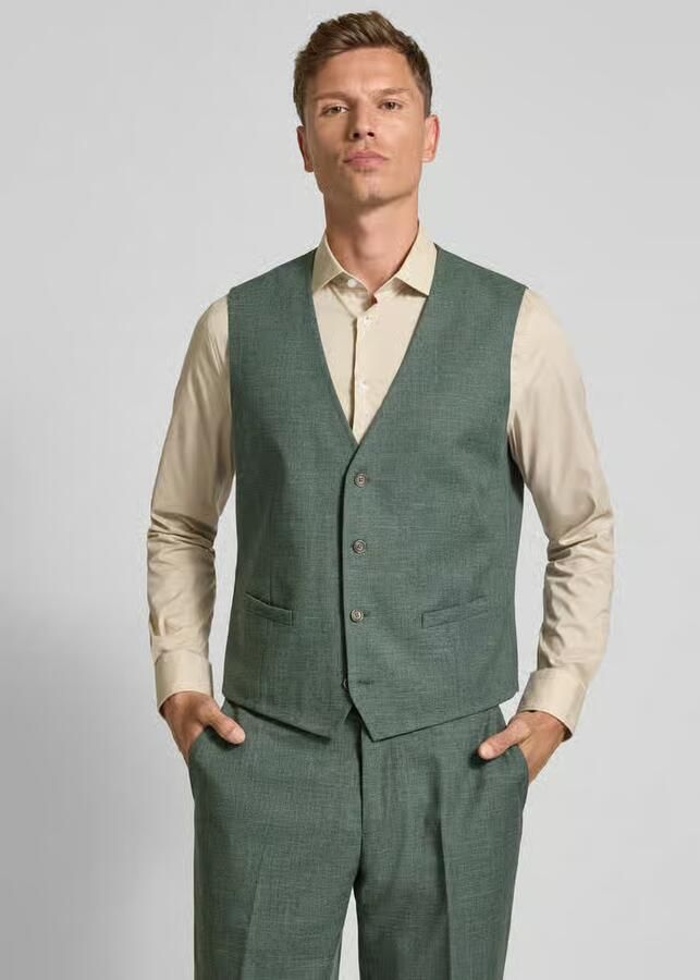 Christian Berg Men Gilet met strookzakken model 'GIL' - Foto 2