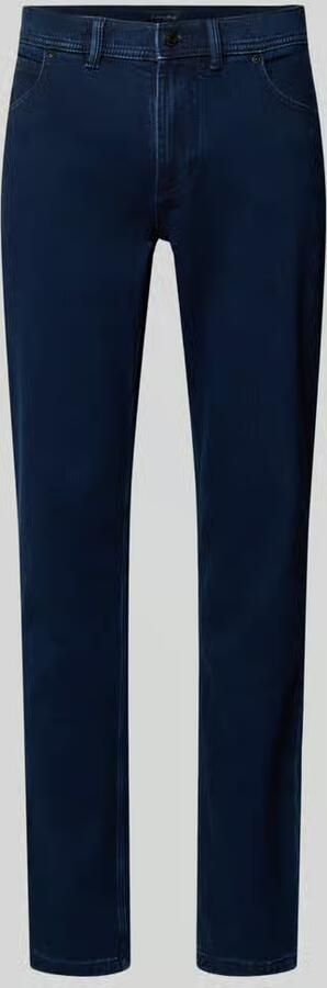 Christian Berg Men Jeans van soft denim met 9% kasjmieraandeel