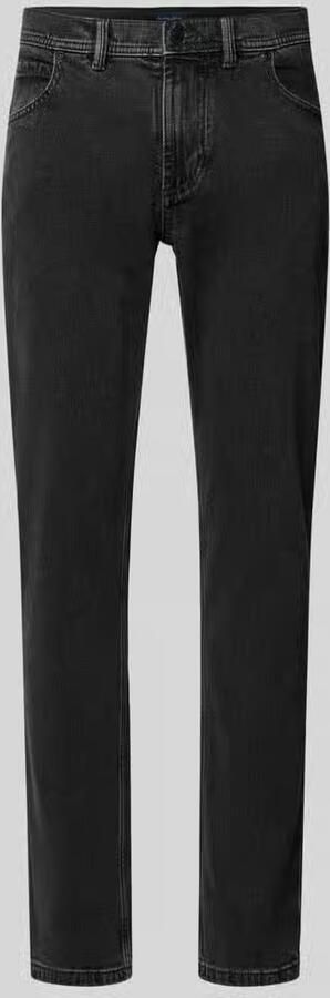 Christian Berg Men Jeans van soft denim met 9% kasjmieraandeel