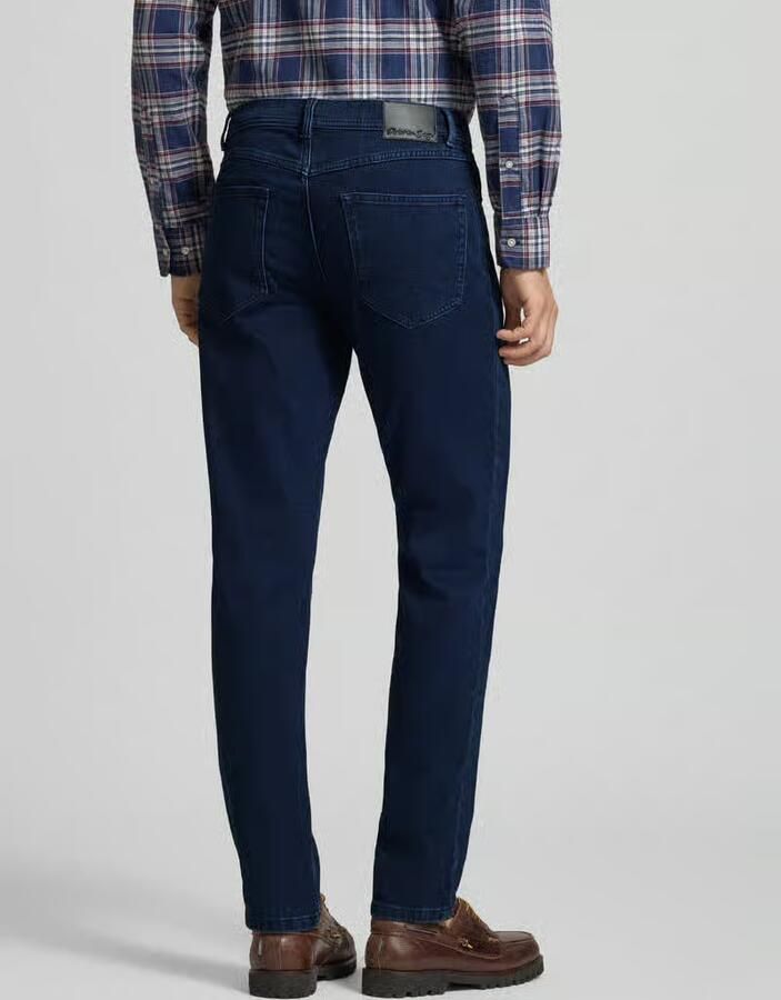 Christian Berg Men Jeans van soft denim met 9% kasjmieraandeel - Foto 2