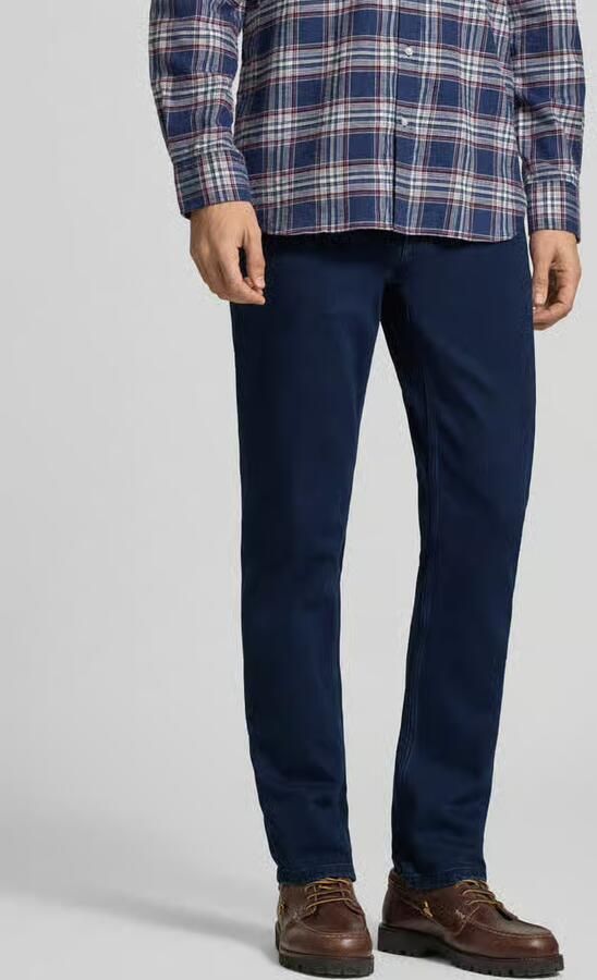 Christian Berg Men Jeans van soft denim met 9% kasjmieraandeel - Foto 3
