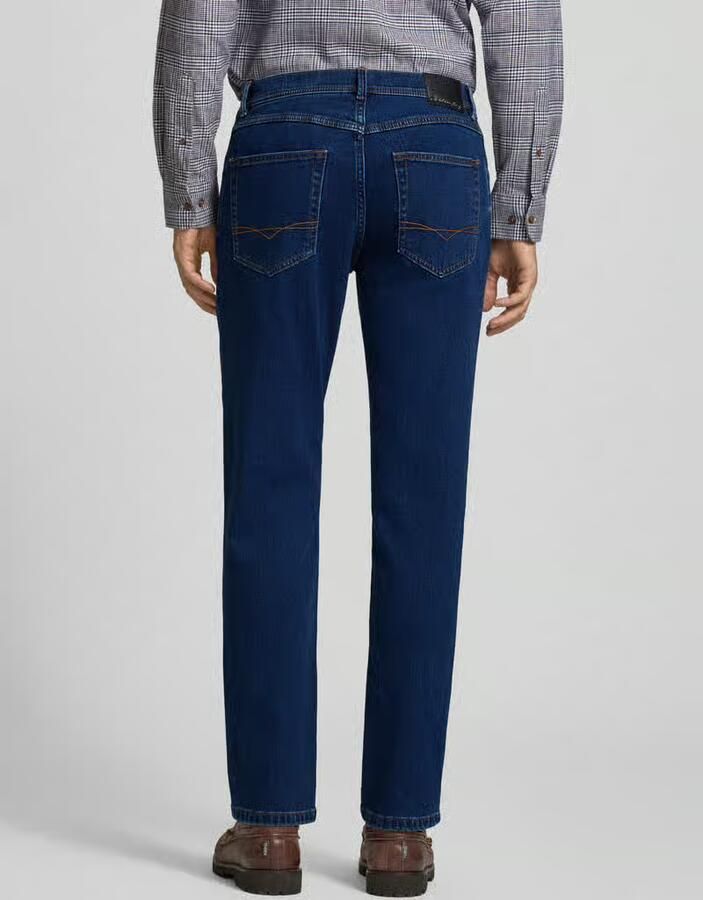 Christian Berg Men Jeans van soft denim met 9% kasjmieraandeel - Foto 2