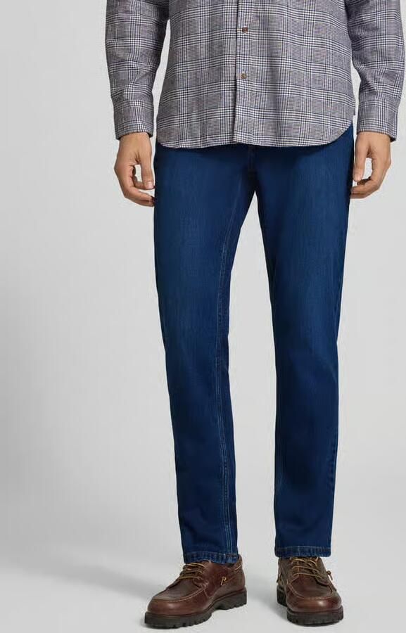 Christian Berg Men Jeans van soft denim met 9% kasjmieraandeel - Foto 3