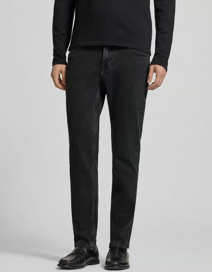 Christian Berg Men Jeans van soft denim met 9% kasjmieraandeel - Foto 2