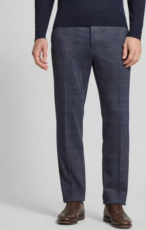 Christian Berg Men Pantalon met persplooien en achterzakken - Foto 2