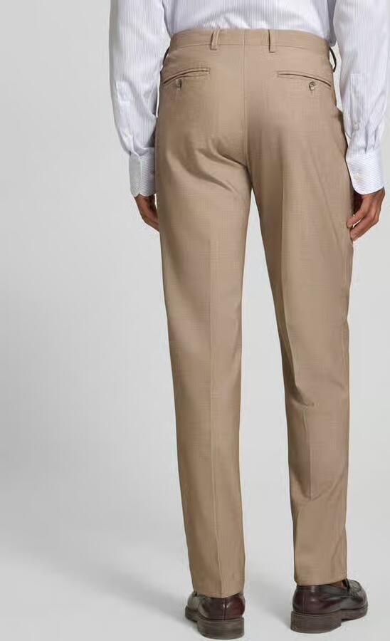 Christian Berg Men Pantalon met persplooien en achterzakken - Foto 2