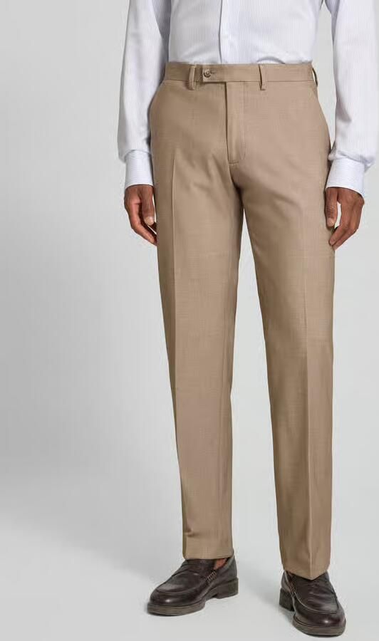 Christian Berg Men Pantalon met persplooien en achterzakken - Foto 3