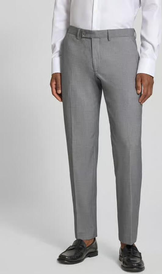 Christian Berg Men Pantalon met persplooien en achterzakken - Foto 3