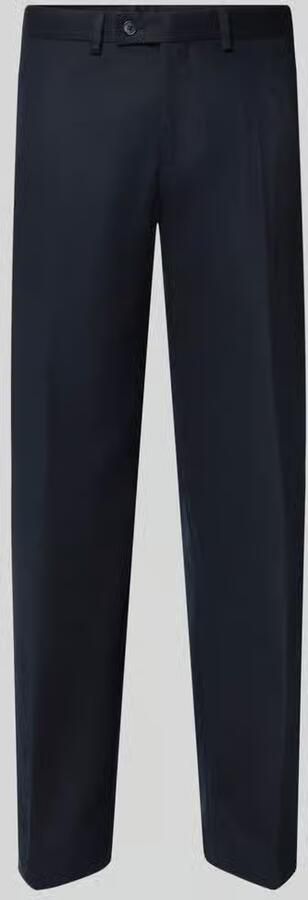 Christian Berg Men Pantalon met persplooien en steekzakken