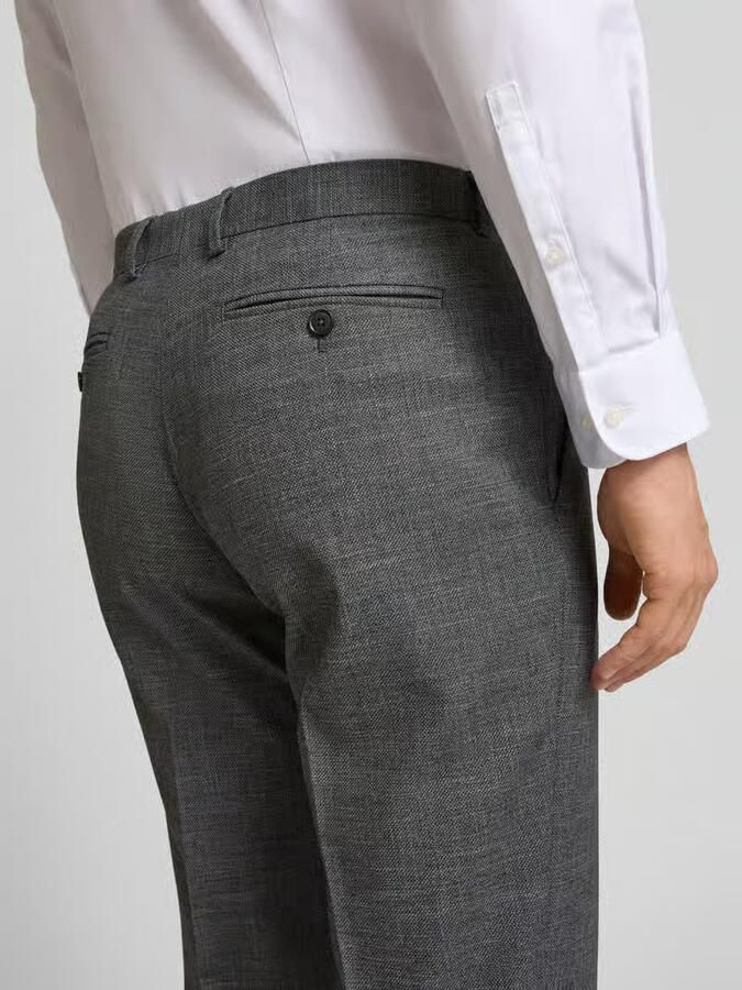 Christian Berg Men Regular fit pantalon met achterzakken