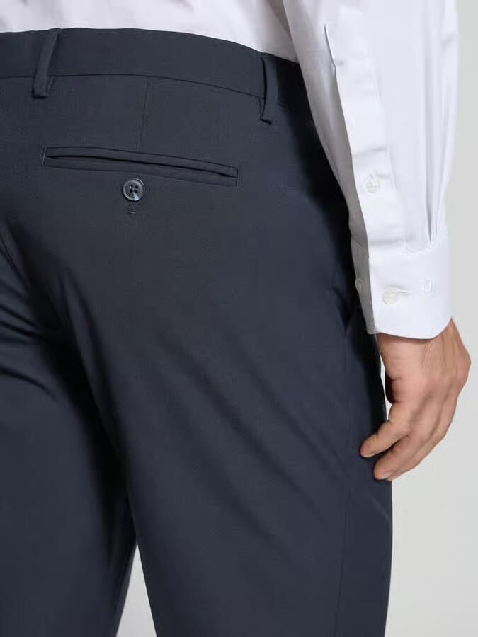 Christian Berg Men Pantalon met persplooien