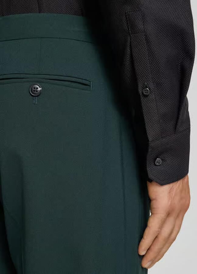 Christian Berg Men Pantalon met persplooien