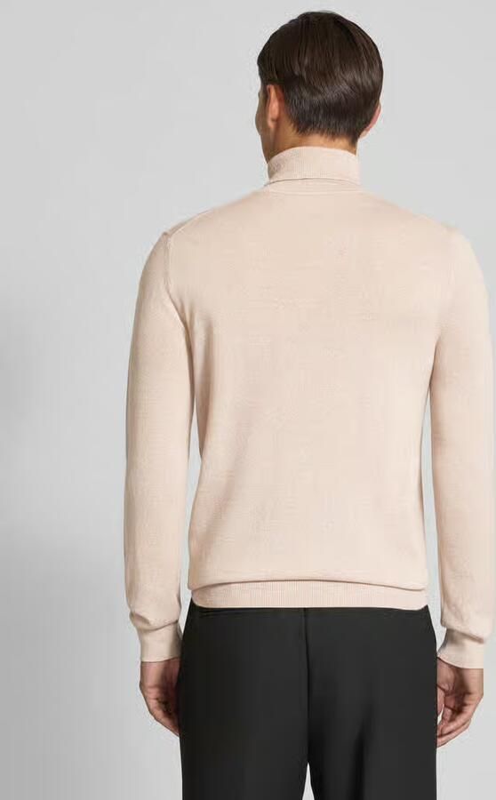 Christian Berg Men Pullover van wolmix met col
