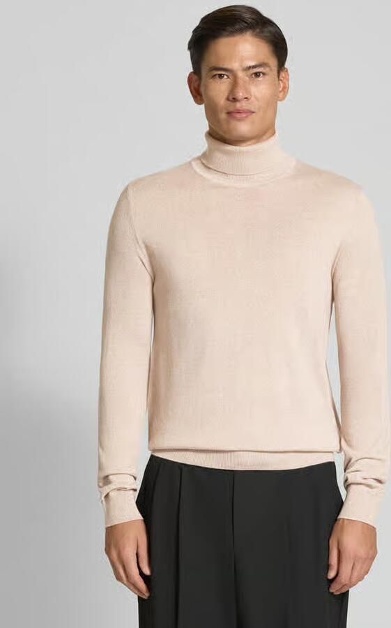 Christian Berg Men Pullover van wolmix met col - Foto 2