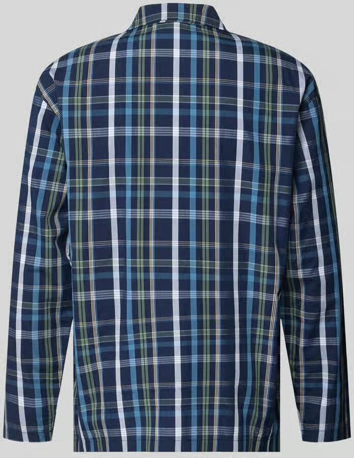 Christian Berg Men Pyjamabovendeel van puur katoen