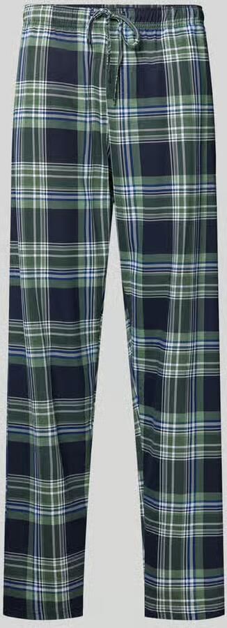 Christian Berg Men Pyjamabroek met elastische band en trekkoord