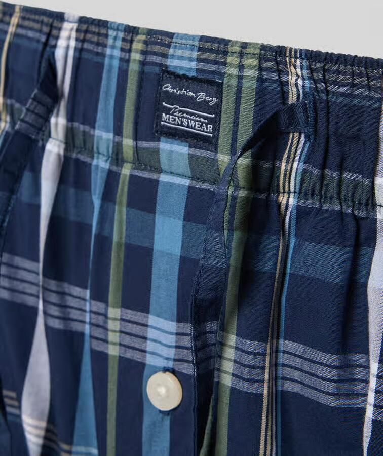 Christian Berg Men Pyjamabroek van puur katoen