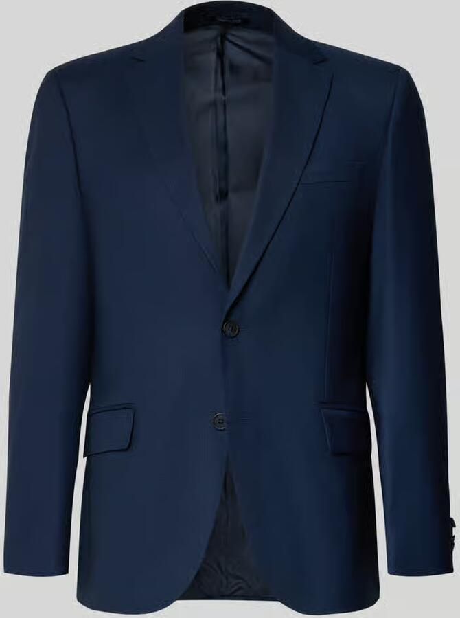 Christian Berg Men regular fit 2-knoops colbert met viscose