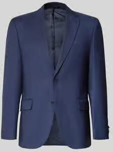 Christian Berg Men regular fit 2-knoops colbert met viscose