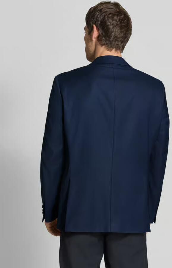 Christian Berg Men regular fit 2-knoops colbert met viscose - Foto 3