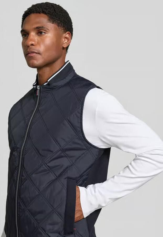 Christian Berg Men regular fit bodywarmer met gewatteerde look - Foto 2