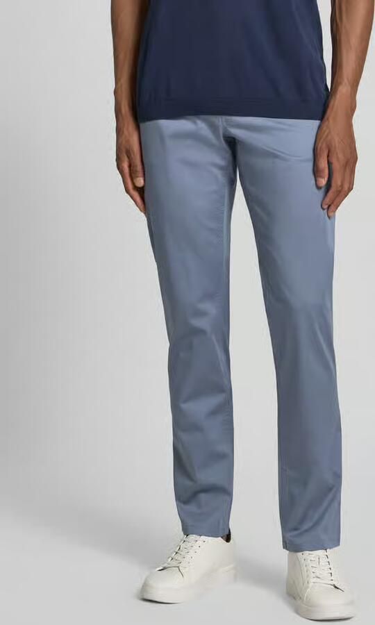 Christian Berg Men Regular fit broek van lichte katoen - Foto 3