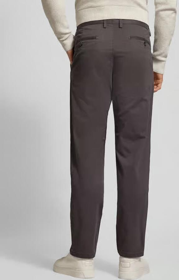 Christian Berg Men Regular fit chino met Franse steekzakken