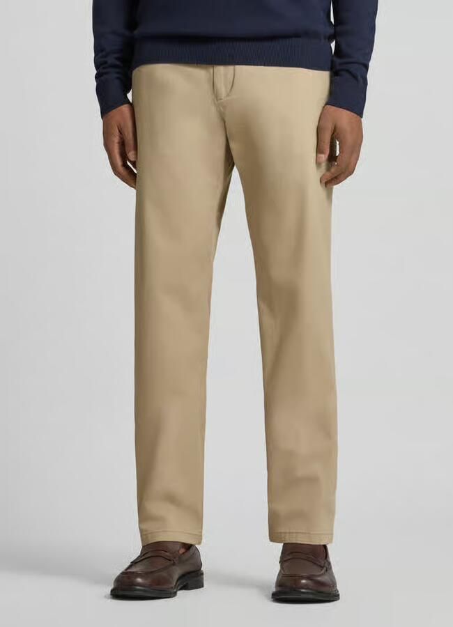 Christian Berg Men Regular fit chino met Franse steekzakken - Foto 3