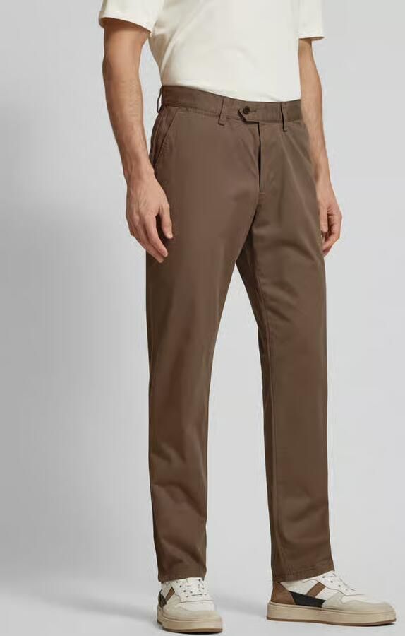 Christian Berg Men Regular fit chino met Franse steekzakken - Foto 2