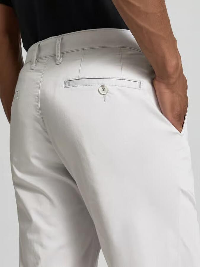 Christian Berg Men regular fit chino met steekzakken