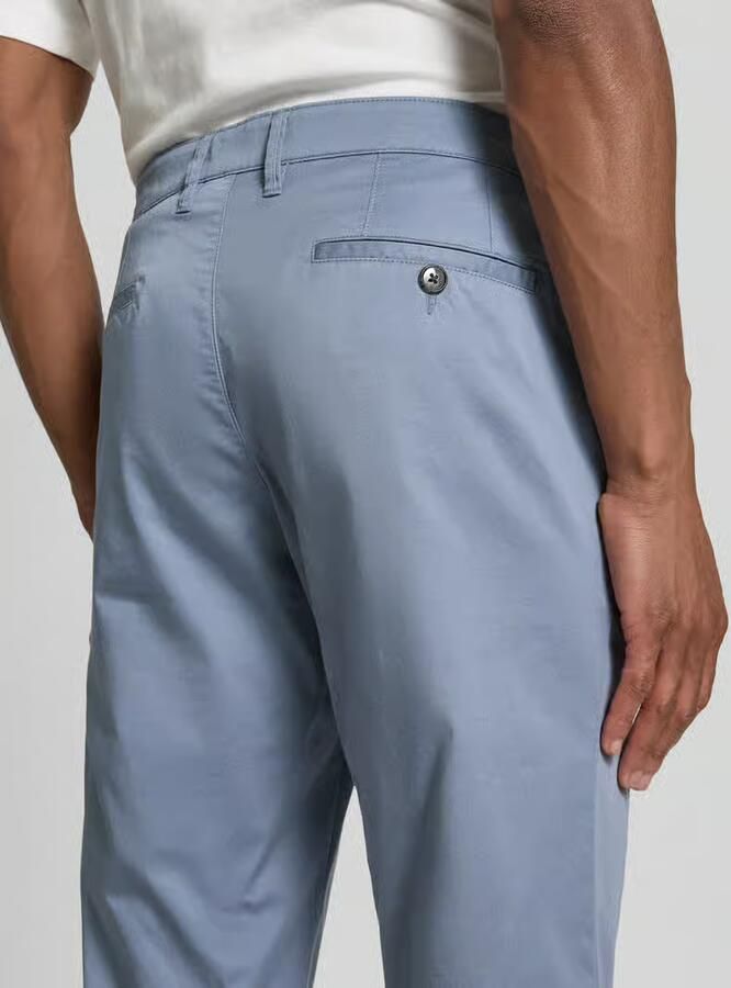 Christian Berg Men regular fit chino met steekzakken