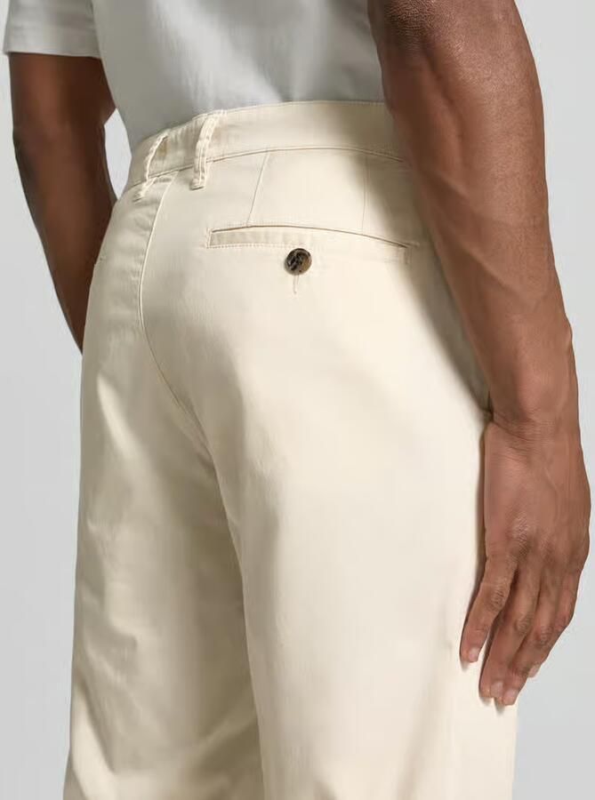 Christian Berg Men regular fit chino met steekzakken