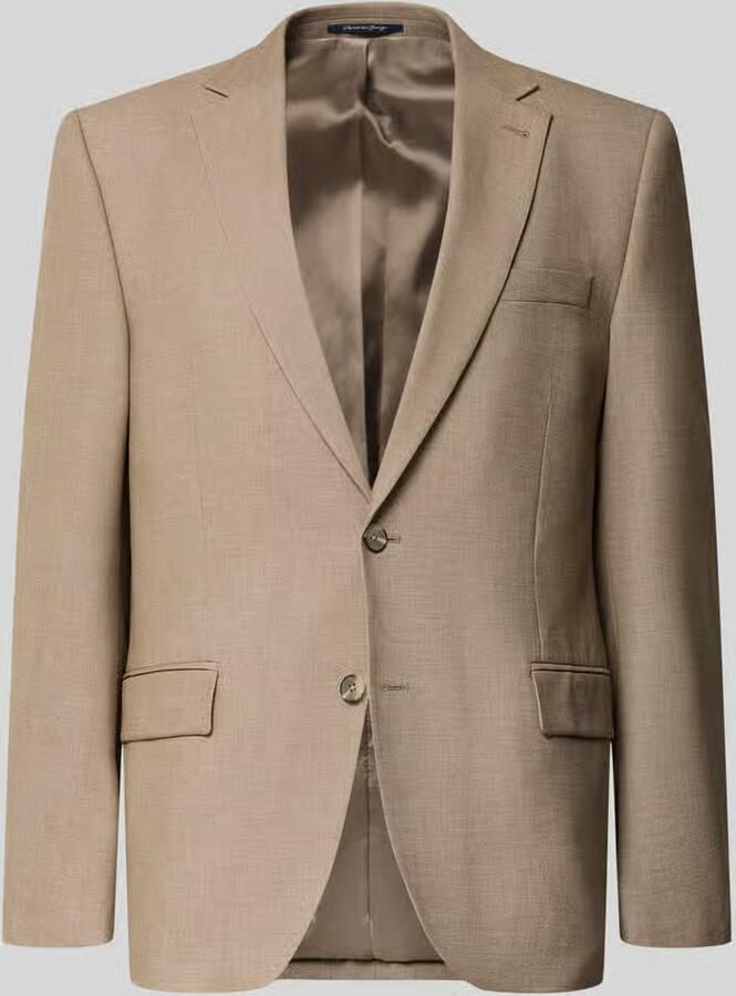 Christian Berg Men regular fit colbert met viscose - Foto 2